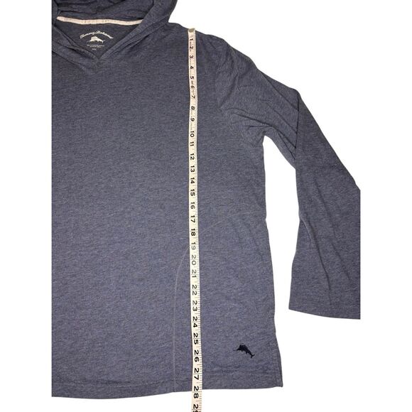 Tommy Bahama hooded long sleeve pullover in blue - XXL - Picture 6 of 8